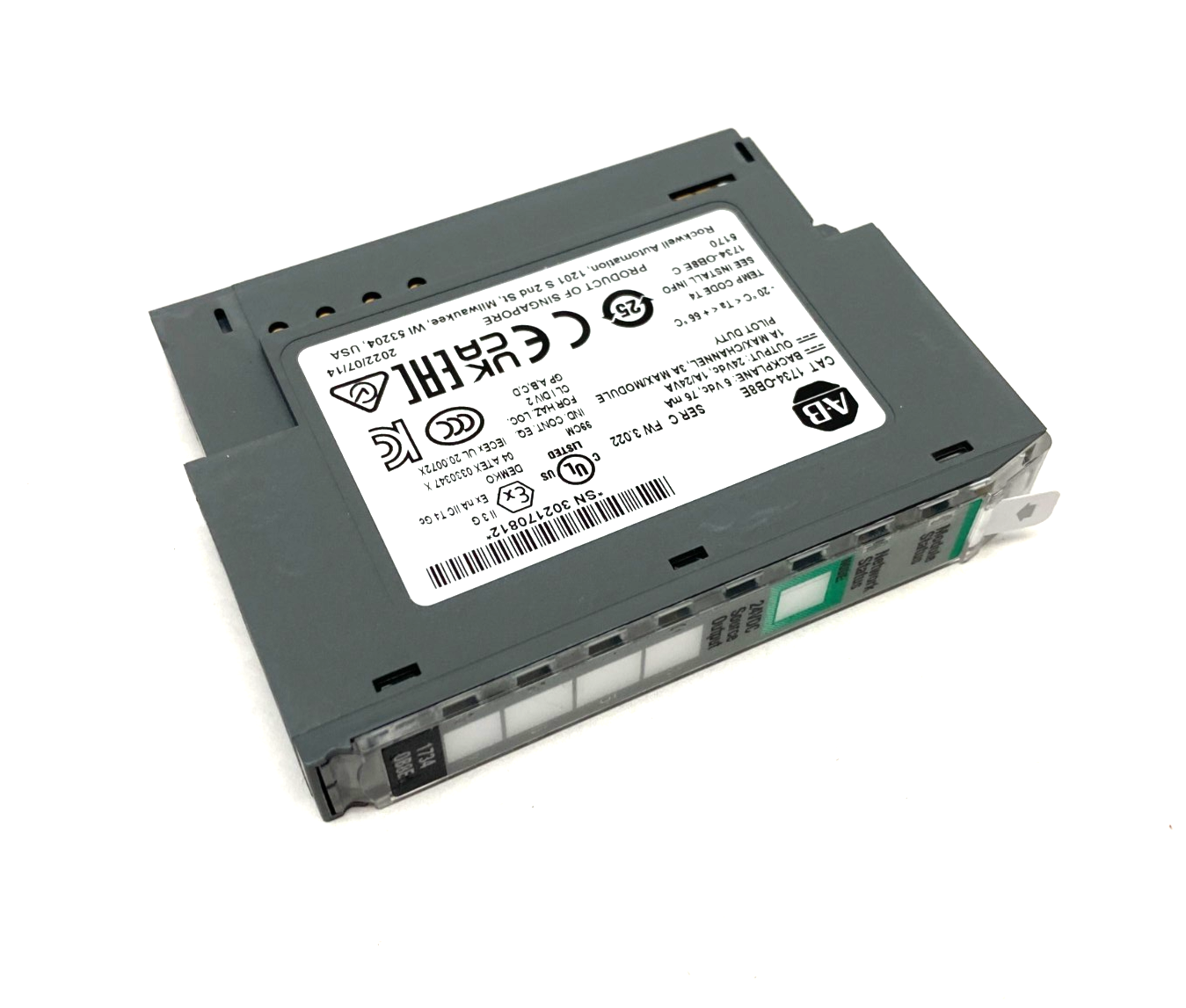 | Allen Bradley 1734-OB8E Ser. C Point I/O Protected Output Module - New – Open box - Maverick Industrial Sales