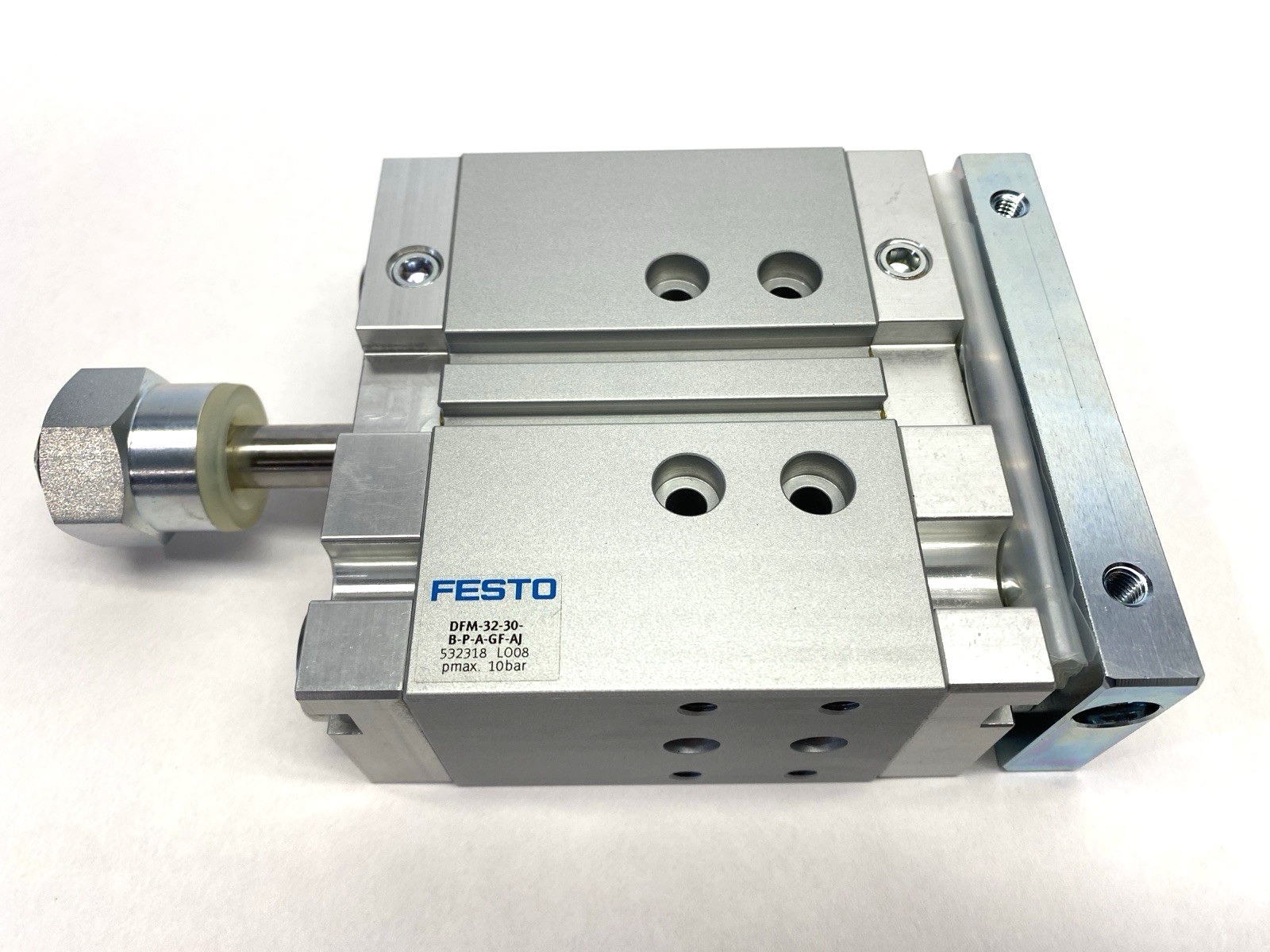 Festo DFM-32-30-B-P-A-GF-AJ Pneumatic Guided Drive Cylinder 30mm Stroke 532318 - Maverick Industrial Sales