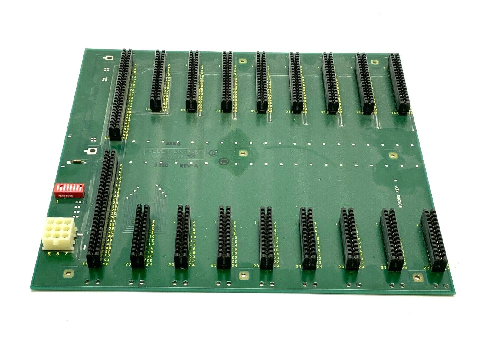 636009-01 | Allen Bradley Rev. A I/O Chassis Circuit Board - Used - Maverick Industrial Sales