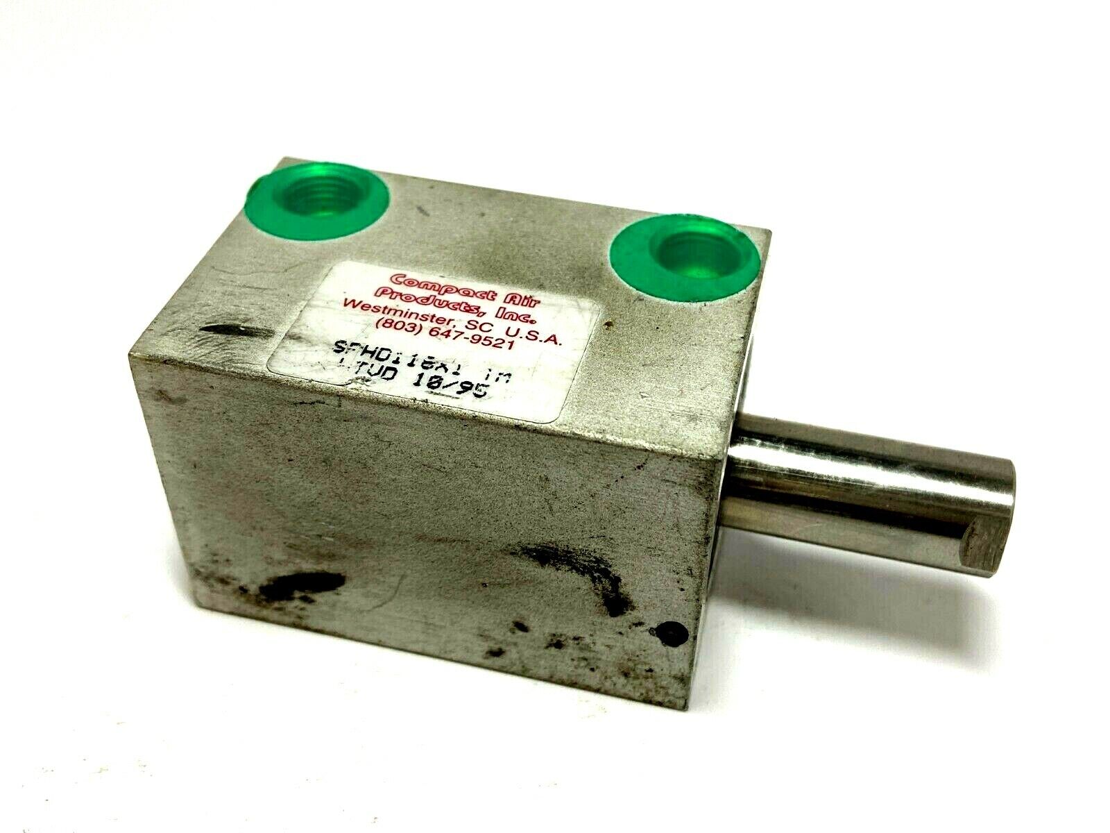 Compact SPHD118X1 Pneumatic Cylinder 1-1/8" Bore 1" Stroke - Used - Maverick Industrial Sales