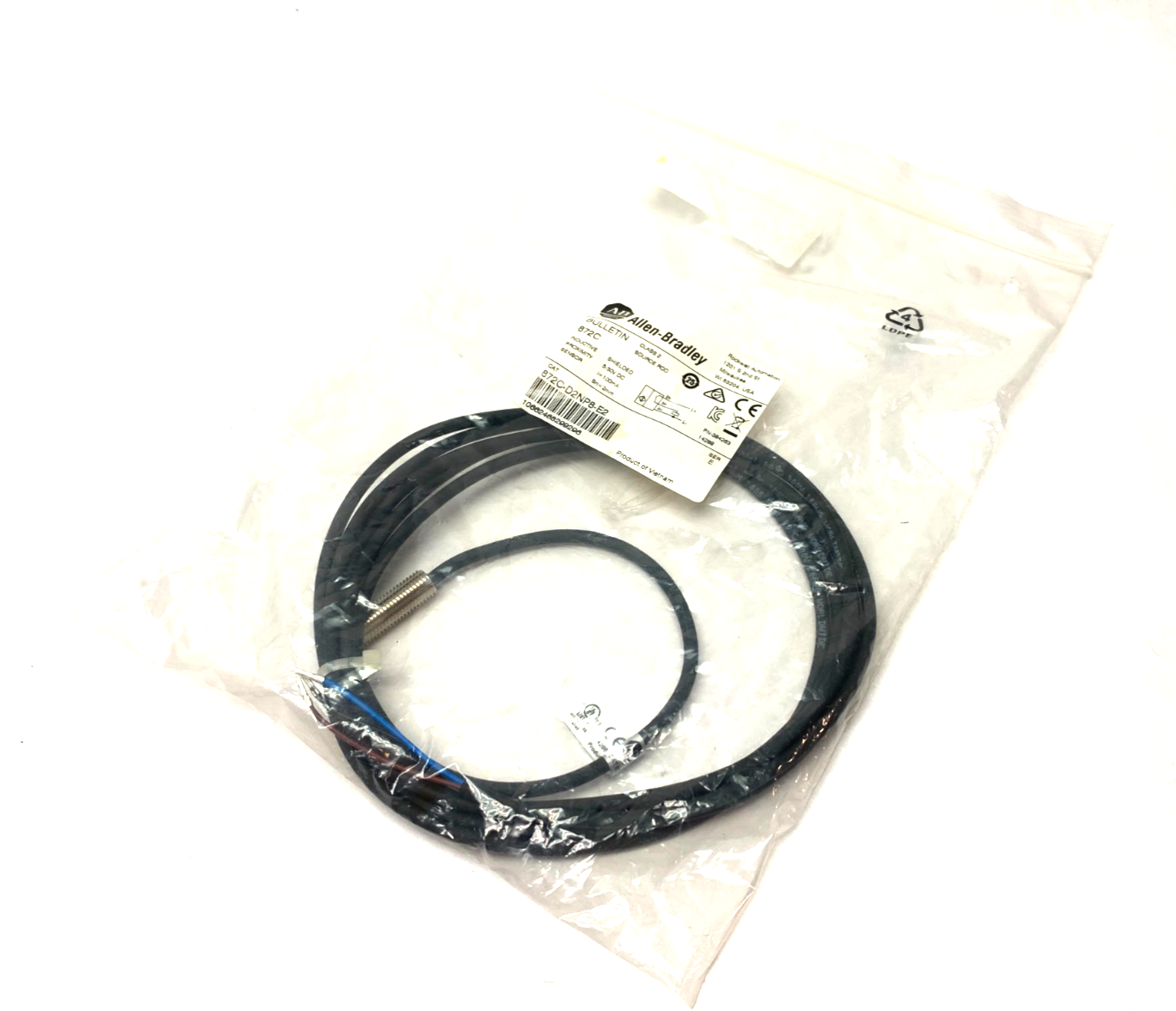 Allen Bradley 872C-D2NP8-E2 Ser. E Inductive Proximity Sensor NO LOCKNUTS - Maverick Industrial Sales