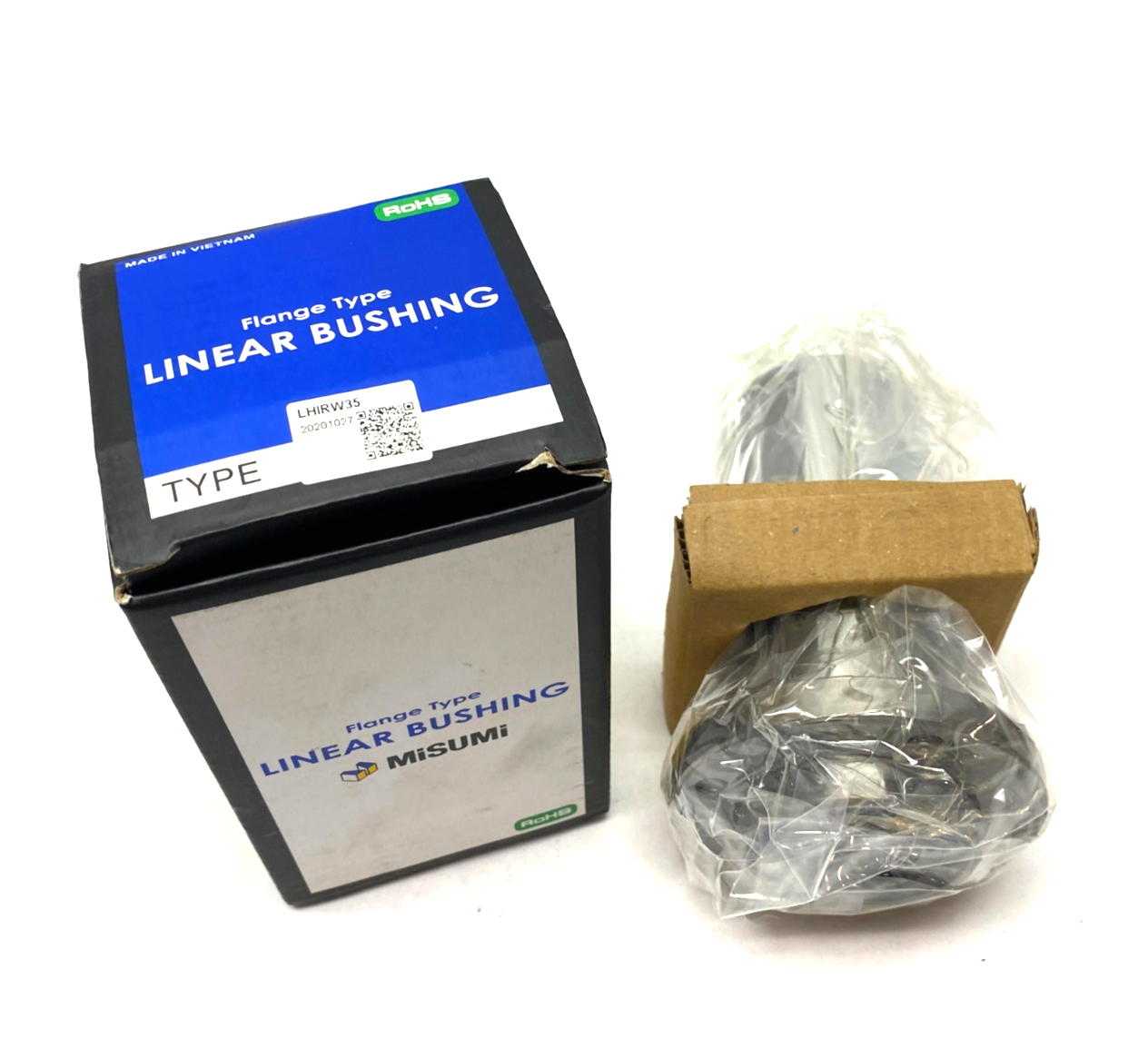 MiSUMi LHIRW35 Pilot Flanged Linear Ball Bearing - Double - Maverick Industrial Sales