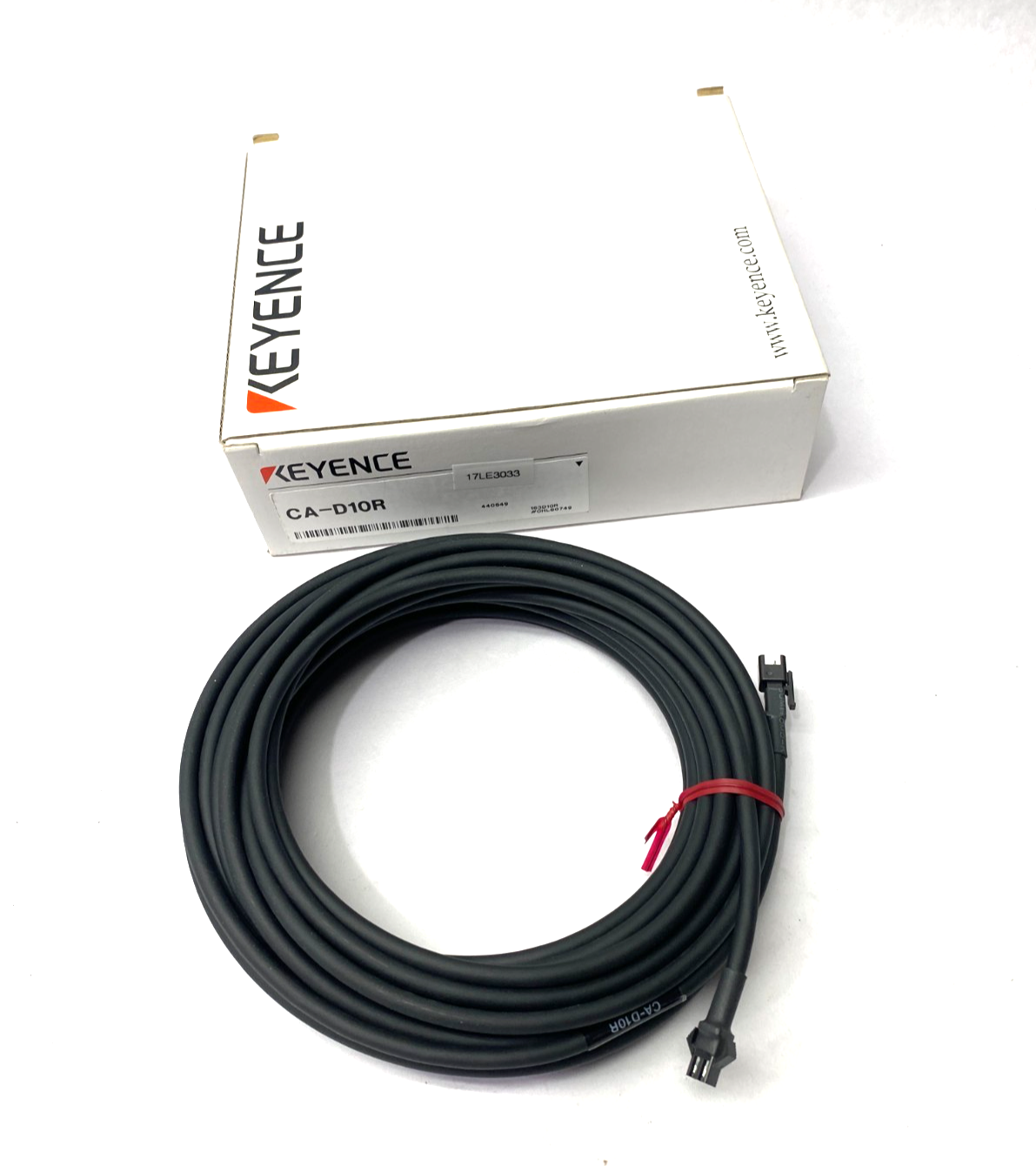 Keyence CA-D10R Flex-resistant LED Illumination Cable 10 m - New – Open box - Maverick Industrial Sales