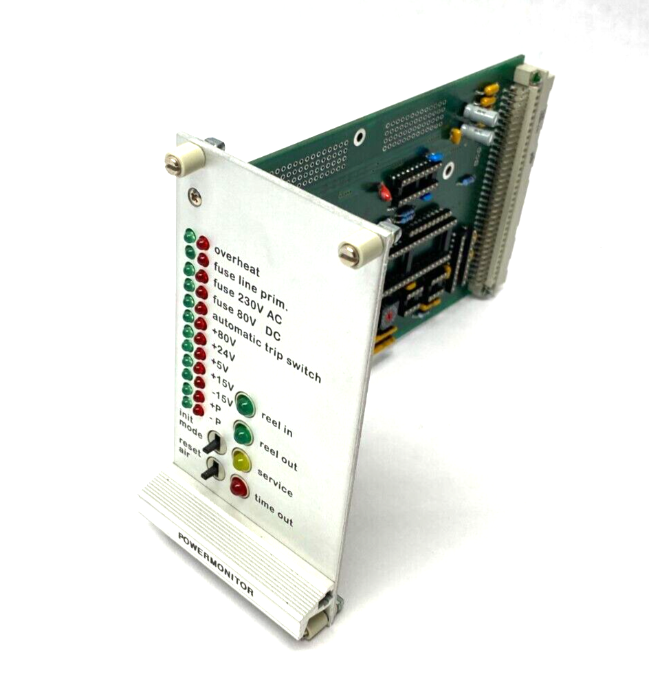 1159 | F&K Delvotec Rev. 1/B Power Monitor Panel Module - Used - Maverick Industrial Sales