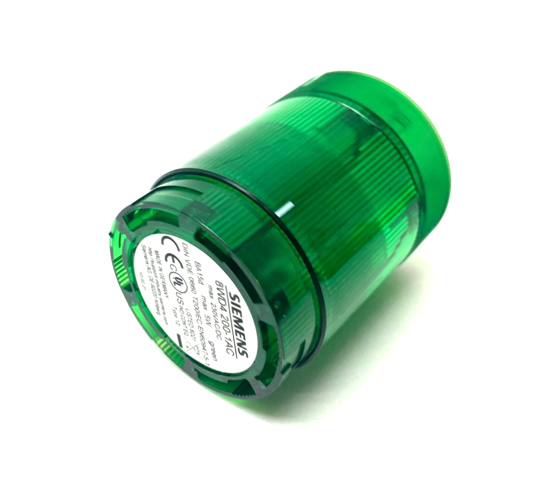 Siemens 8WD4 200-1AC 50mm Steady-Light Element Green 12-230V AC/DC - Maverick Industrial Sales