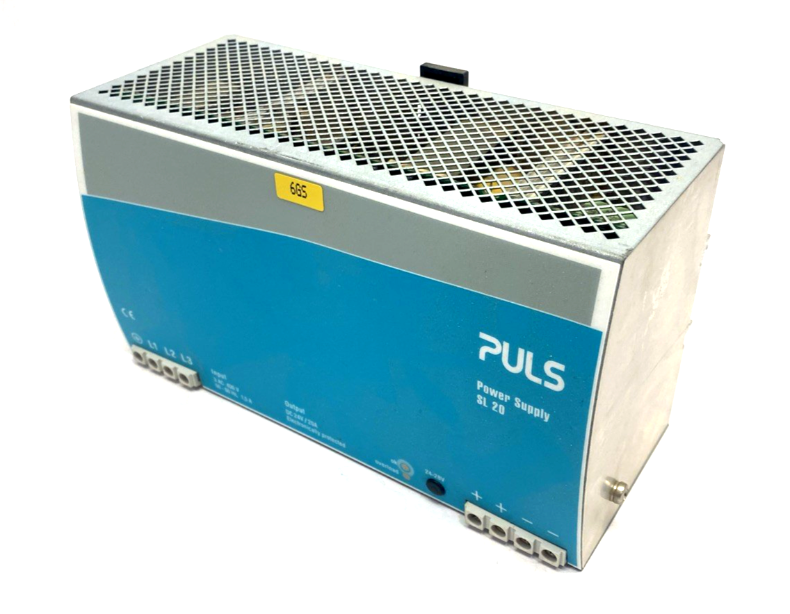Puls SL20.300 Power Supply 3PH 24V 20A 480W DENTED TOP - Used - Maverick Industrial Sales