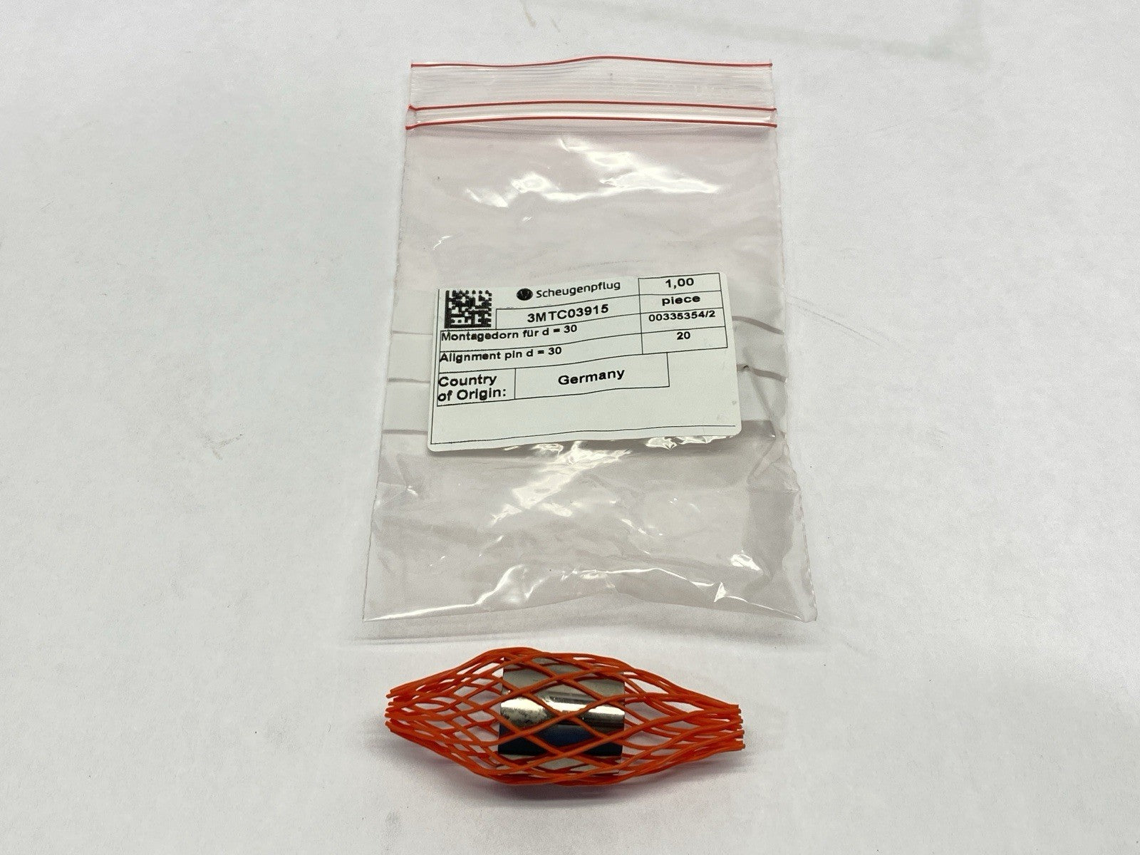 Scheugenpflug 3MTC03915 Alignment Pin D=30 - New – Open box - Maverick Industrial Sales