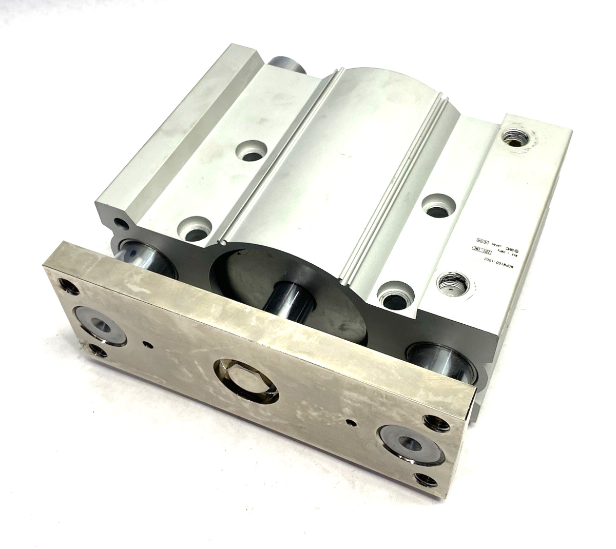 SMC MGPM100-100Z Compact Guide Slide Bearing Cylinder 100mm Stroke 100mm Bore - Maverick Industrial Sales