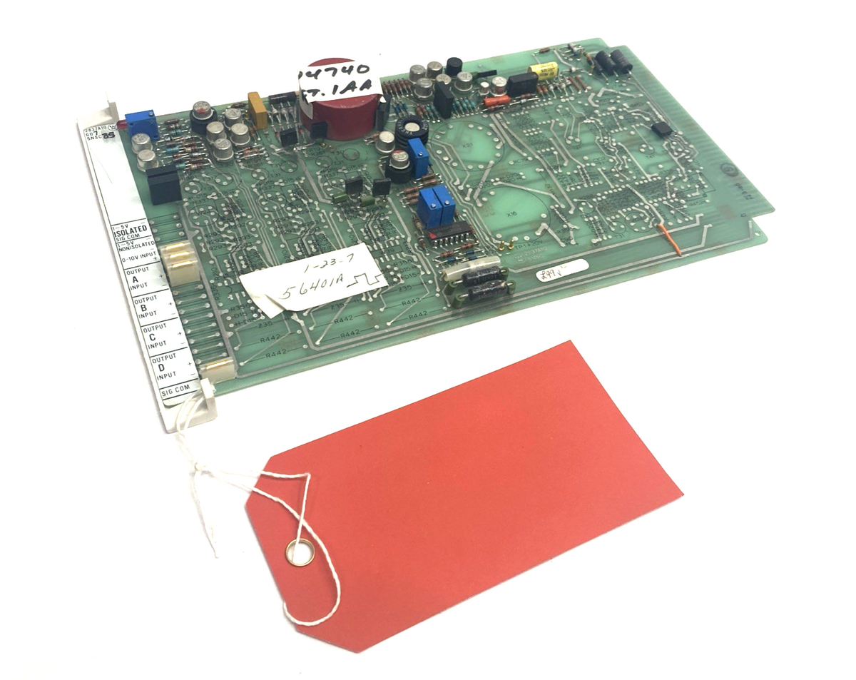 2837A10G07,2837A10,2837A10 G07 | Westinghouse 2837A10G07 7300 Module Signal Converter Card 2837A10 G07 5NSC35 - For parts or not working - Maverick Industrial Sales