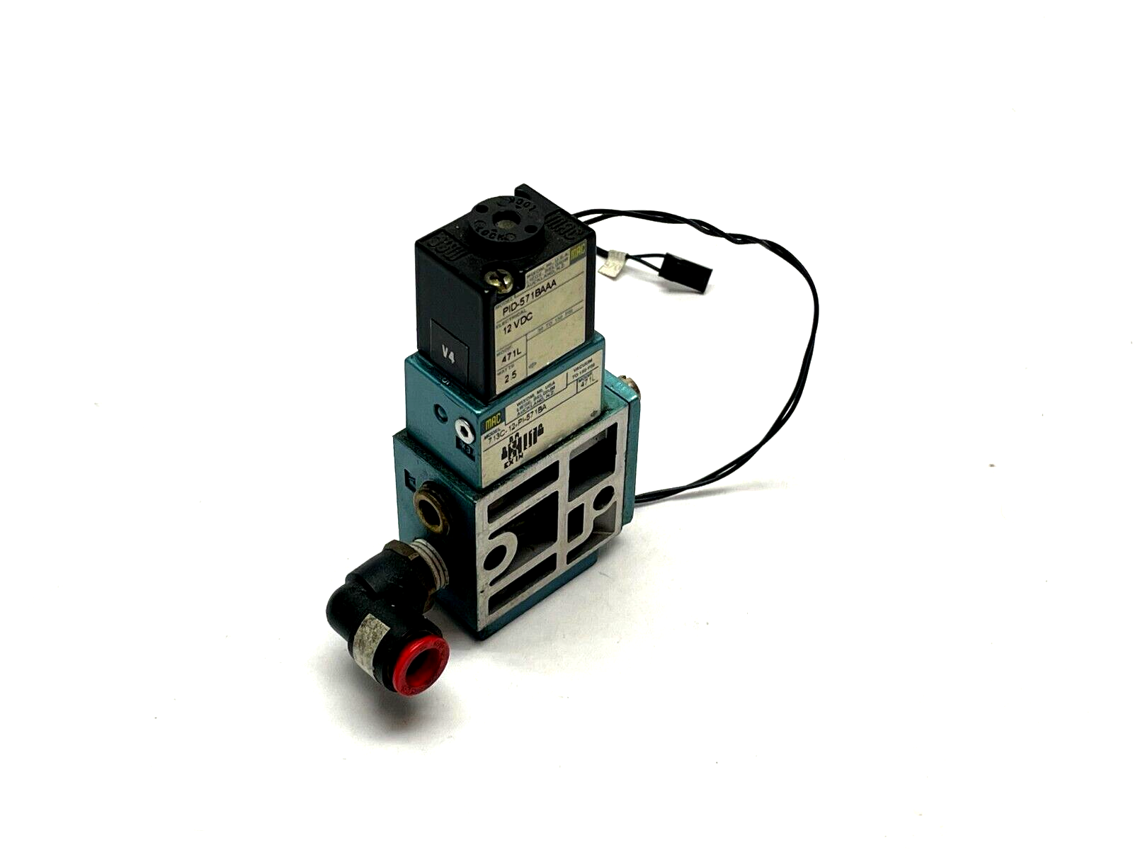 713C-12-PI-57-1BA | MAC Valves Solenoid Valve PID-517BAAA - New – Open box - Maverick Industrial Sales