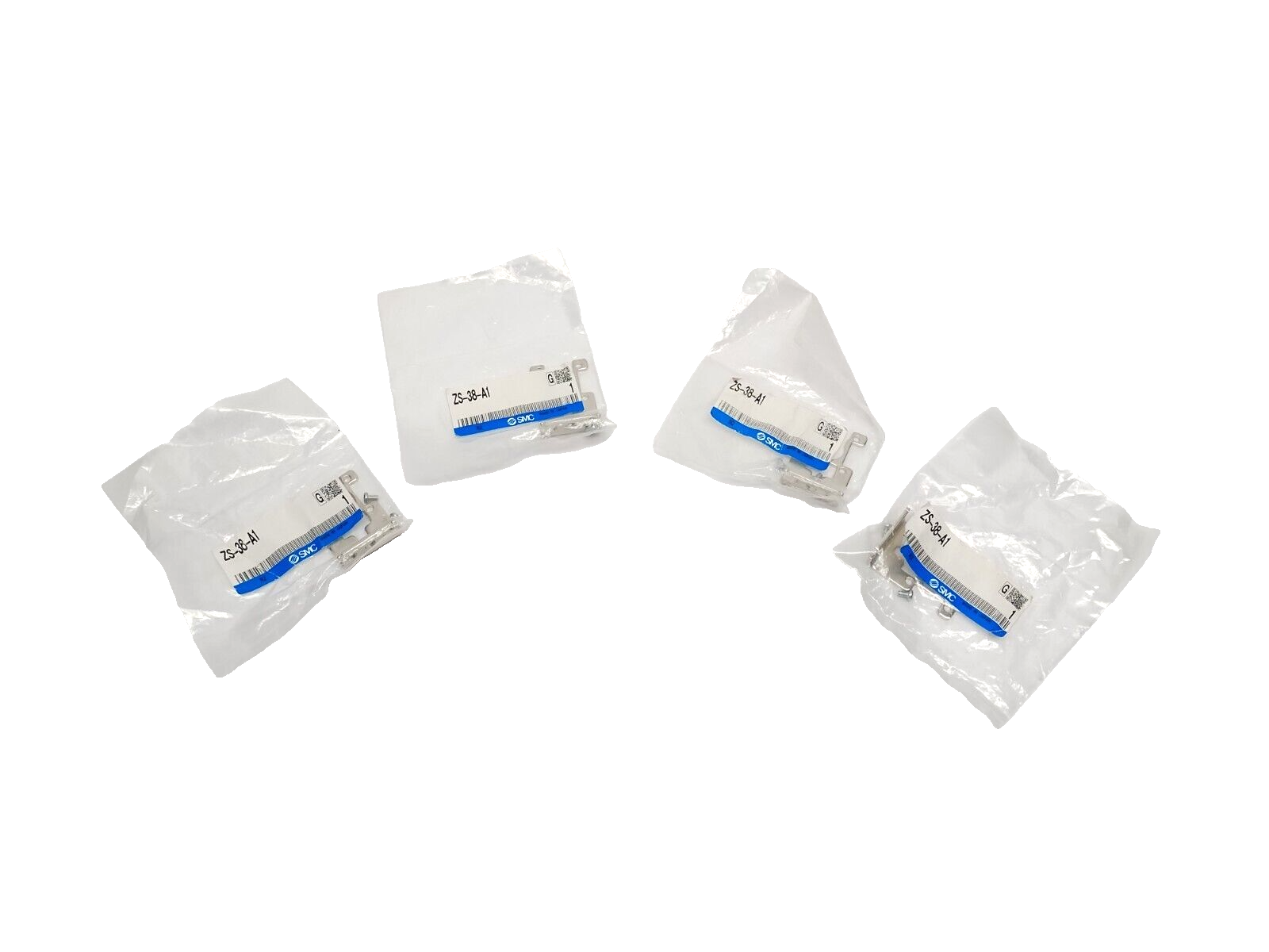 SMC ZS-38-A1 Vacuum Switch Mounting Bracket LOT OF 4 - New - Maverick Industrial Sales