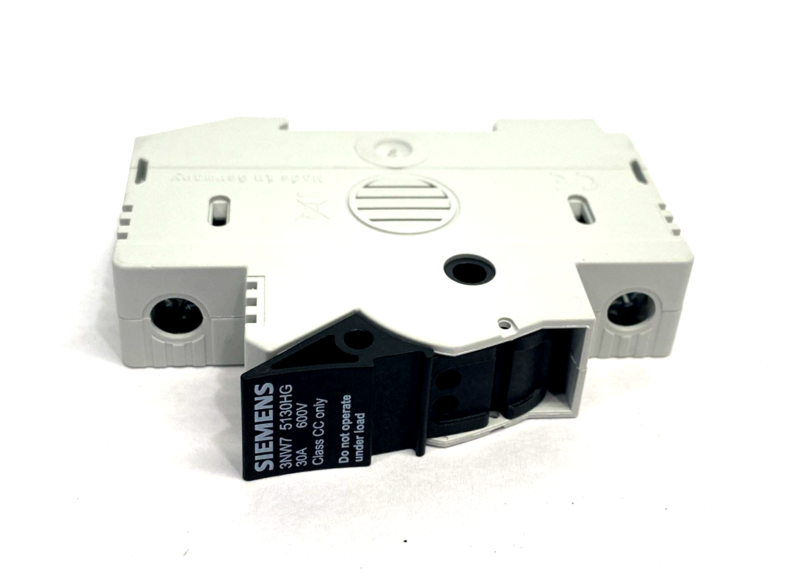 Siemens 3NW75130HG Fuse Holder, Class CC, 1-P 30A 600VAC - Maverick Industrial Sales