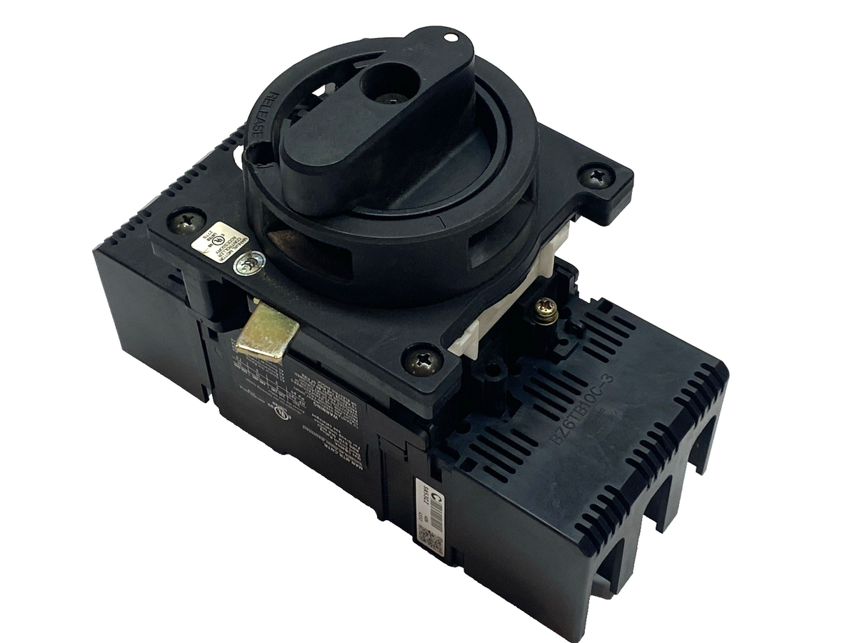 Fuji SA53CZ-01035 Manual Motor Controller 3P 40A 600V Rotary Handle w/BZ6TB10C-3 - Maverick Industrial Sales