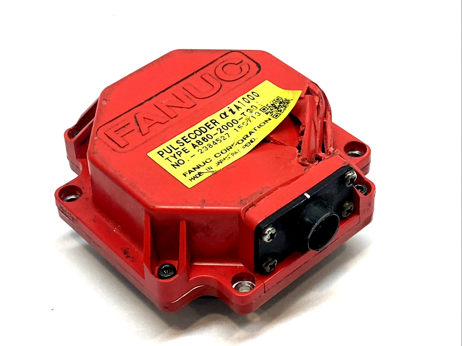 A860-2000-T301 | Fanuc Alpha iA1000 Pulse Coder 10-Pin IP65 - For parts or not working - Maverick Industrial Sales