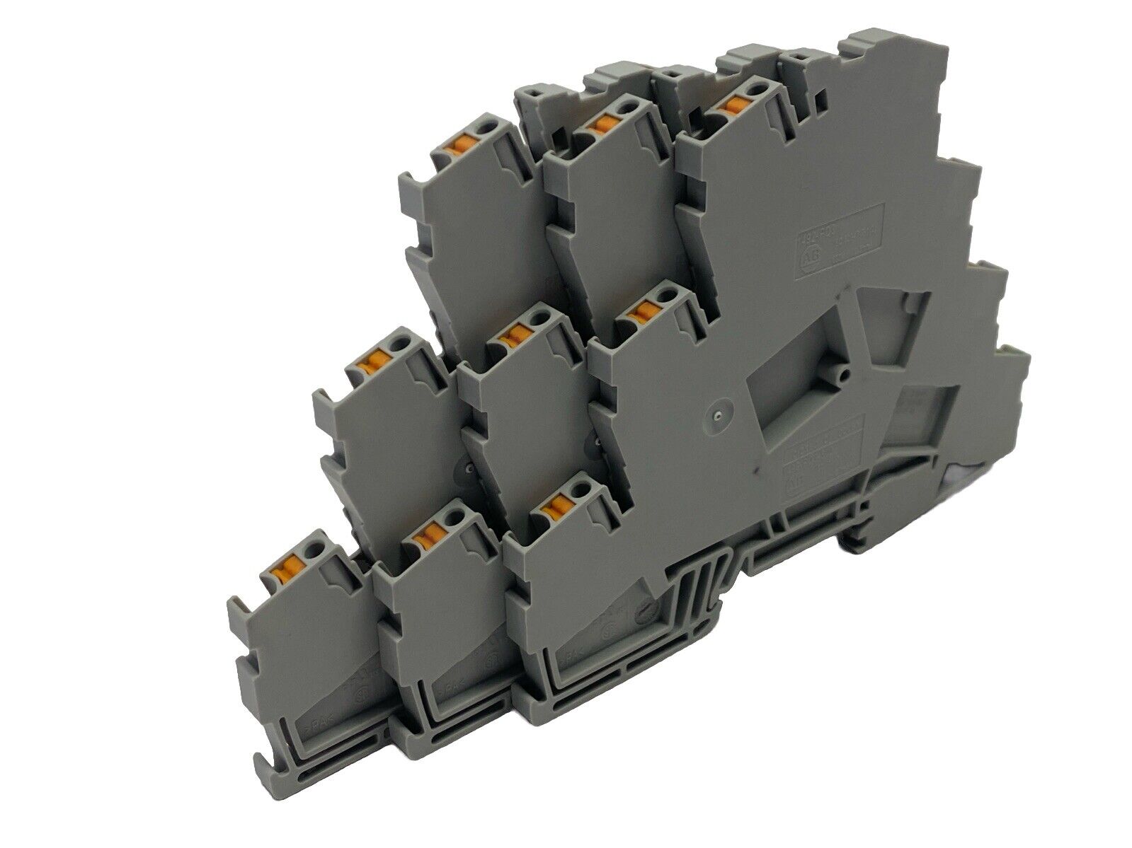 Allen Bradley 1492-PQ3-800 Feed Through Terminal Block 600V LOT OF 3 - Maverick Industrial Sales