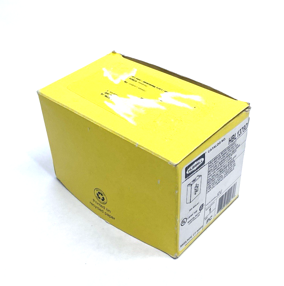HBL1379D | Hubbell Manual Motor Disconnect/Controller, 30A 600V 3-Pole - New – Open box - Maverick Industrial Sales