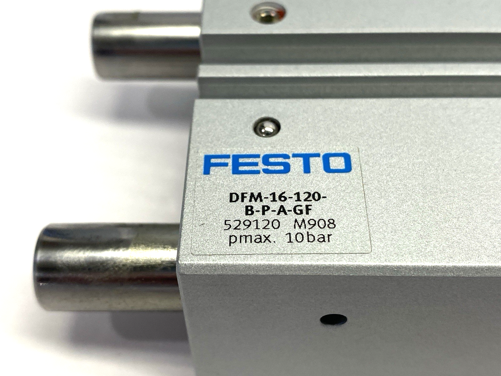 Festo DFM-16-120-B-P-A-GF Pneumatic Guided Drive Cylinder 120mm Stroke 529120 - Maverick Industrial Sales