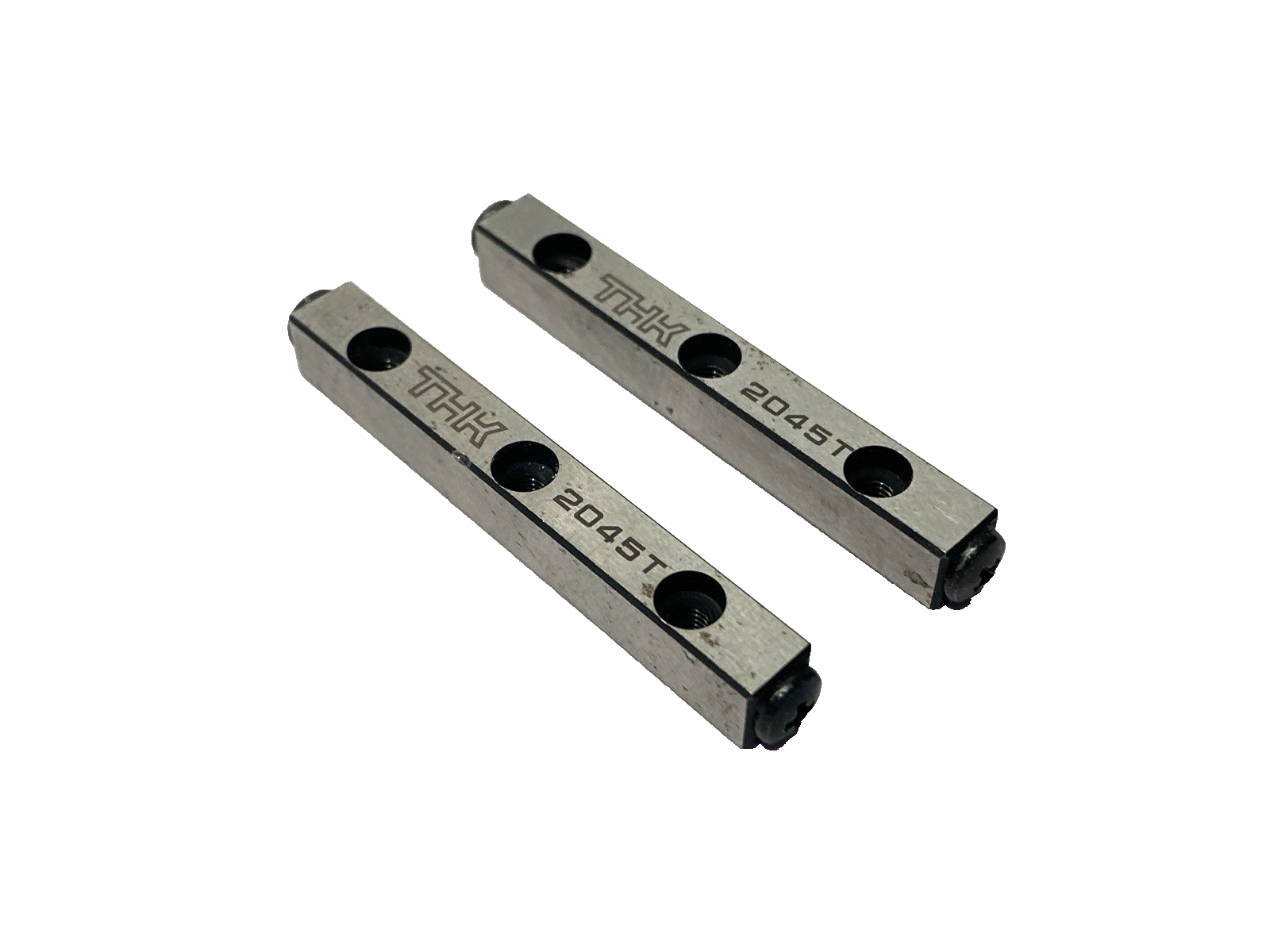 2045T | THK Miniature Linear Guide Rail 45mm Length LOT OF 2 - Used - Maverick Industrial Sales