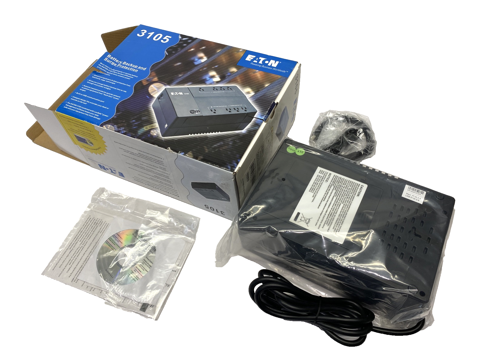 Eaton 103004247-5592 Powerware UPS Battery Backup Surge Protection PW3105 500 - Maverick Industrial Sales