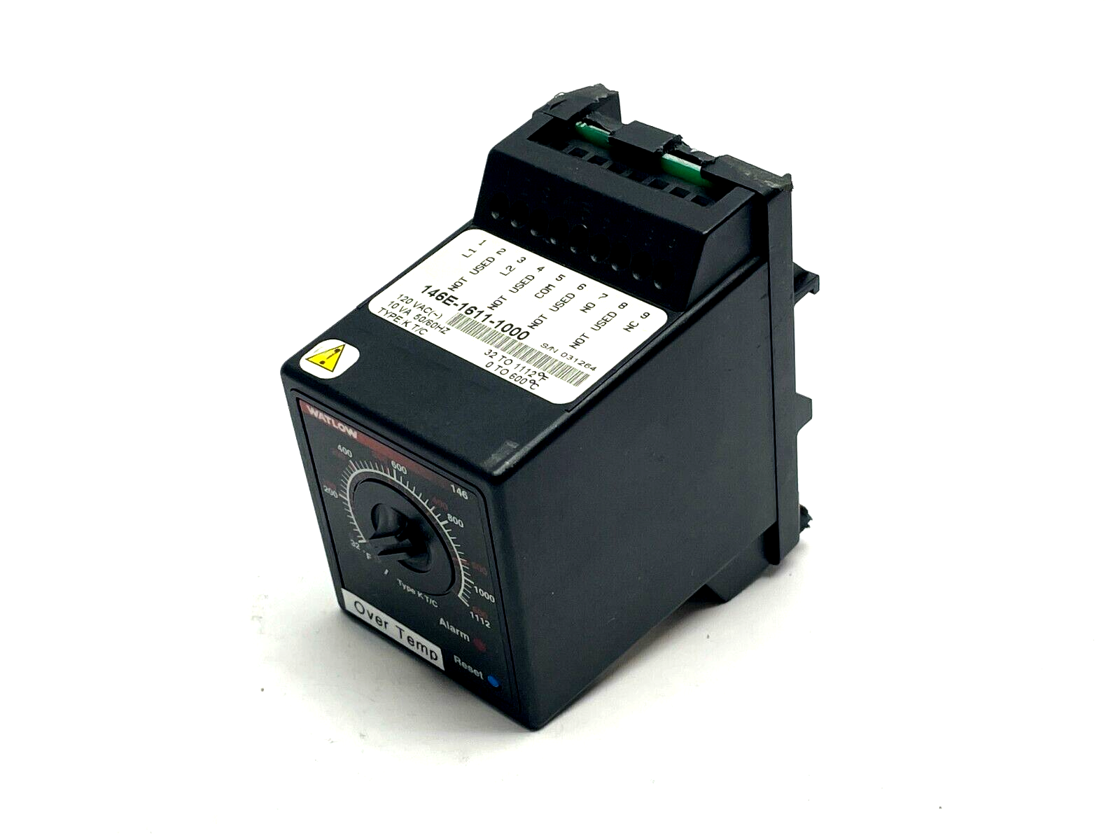 Watlow 146E-1611-1000 Series 146 Temperature Controller - For parts or not working - Maverick Industrial Sales