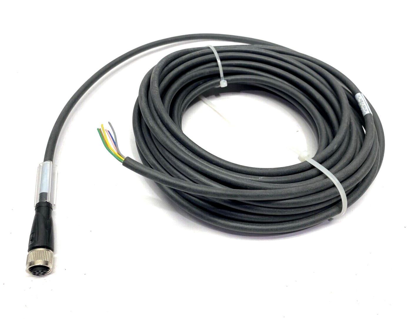 Pepperl+Fuchs V19-G-BK10M-PUR-U Female Cordset M12 8-Pin 10m 456505 - Used - Maverick Industrial Sales