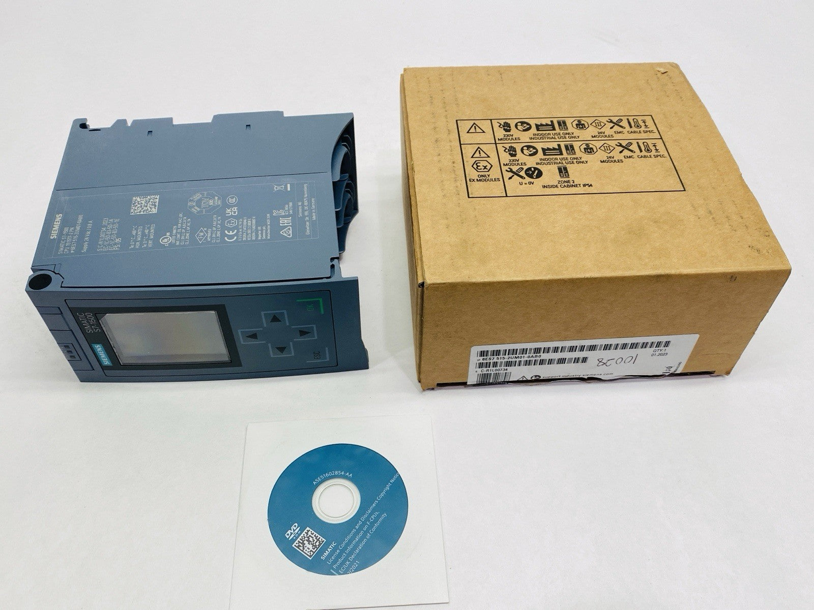 Siemens 6ES7 515-2UM01-0AB0 SIMATIC S7-1500T CPU 1515TF-2PN - New – Open box - Maverick Industrial Sales