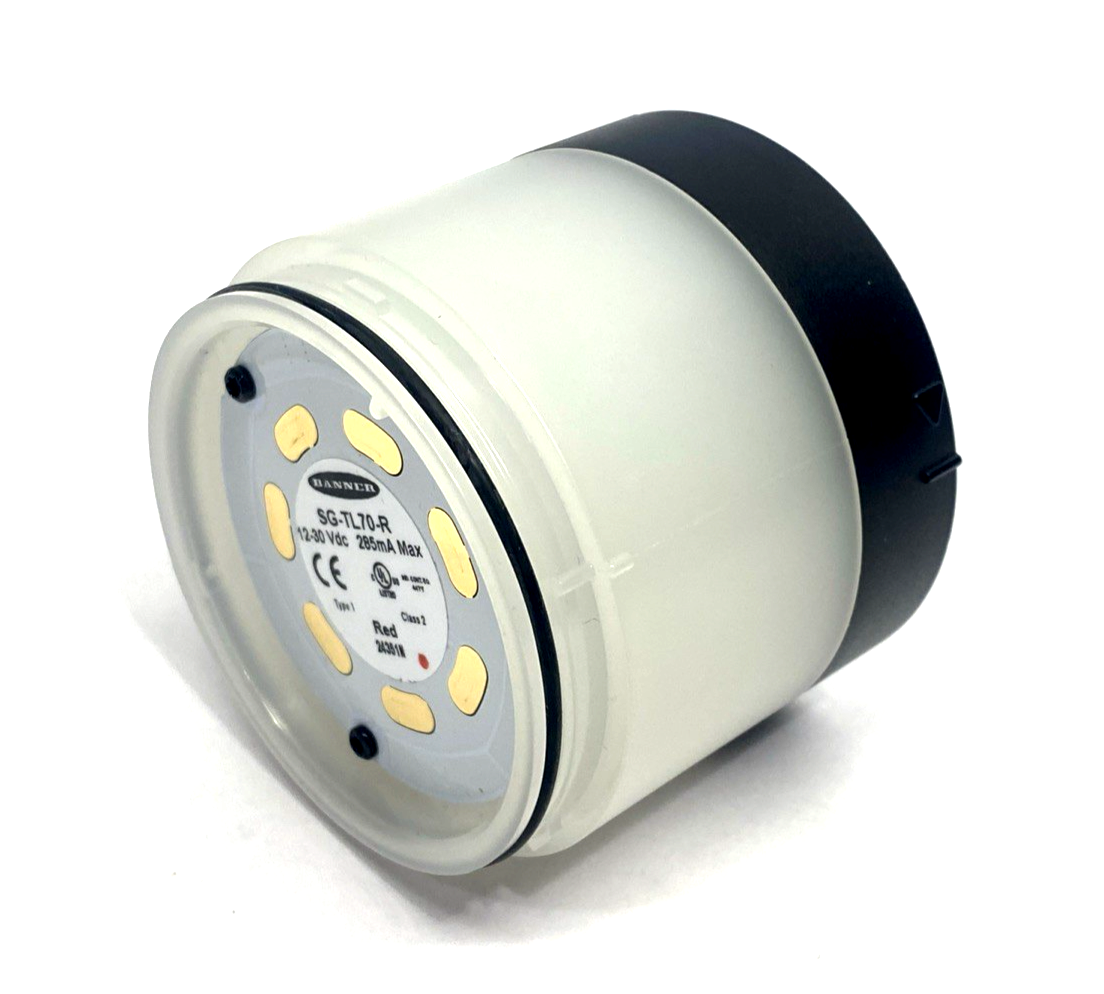 Banner SG-TL70-R Modular Tower Light LED Unit, Red, 92213 - Used - Maverick Industrial Sales