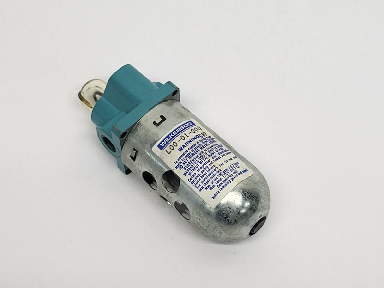 Wilkerson L00-01-000 Pneumatic Lubricator 1/8" NPT w/ Bowl Guard - Maverick Industrial Sales