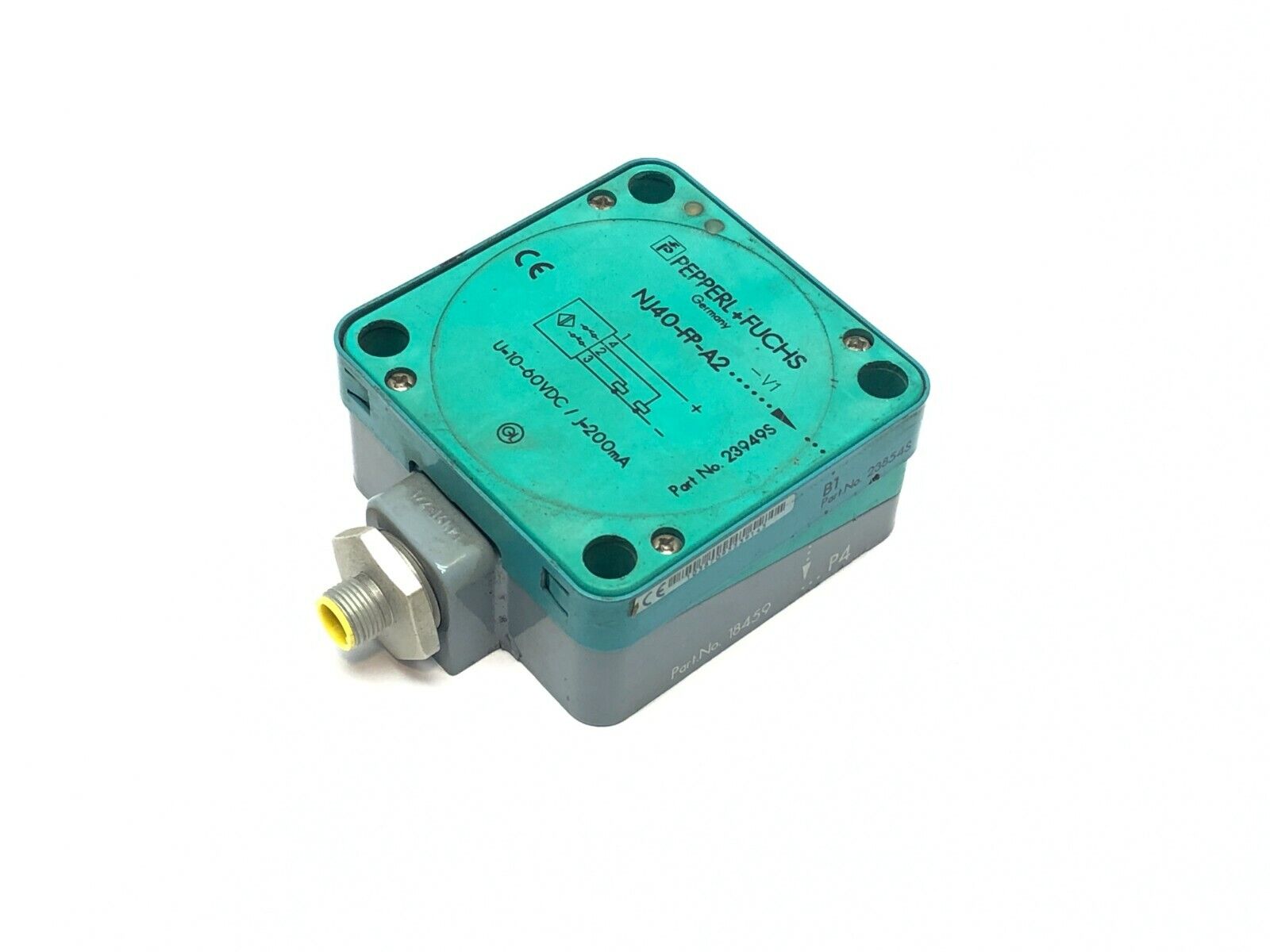 Pepperl+Fuchs NJ40-FP-A2-B1-P4-V1 Inductive Sensor - Maverick Industrial Sales