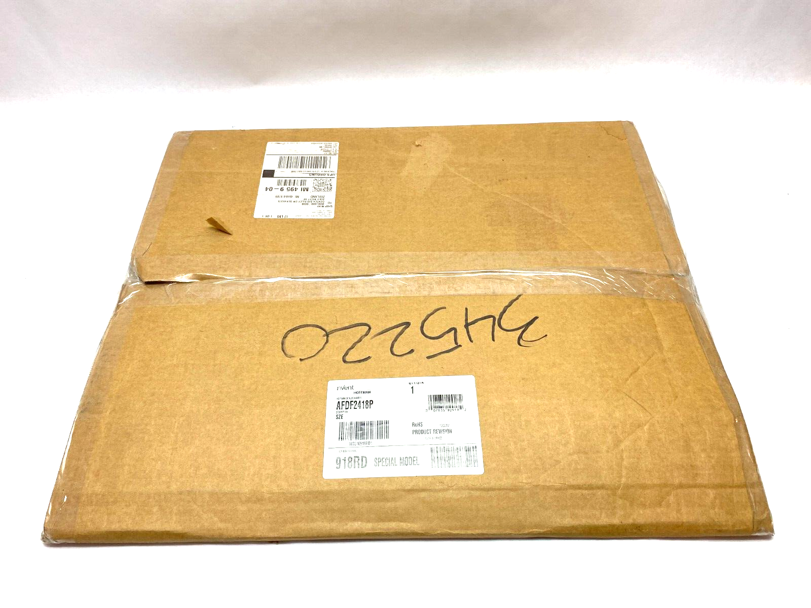 Hoffman AFDF2418P Flush-Mount Door Frame, fits 24.00 x 18.00, GRAY, Steel - New – Open box - Maverick Industrial Sales