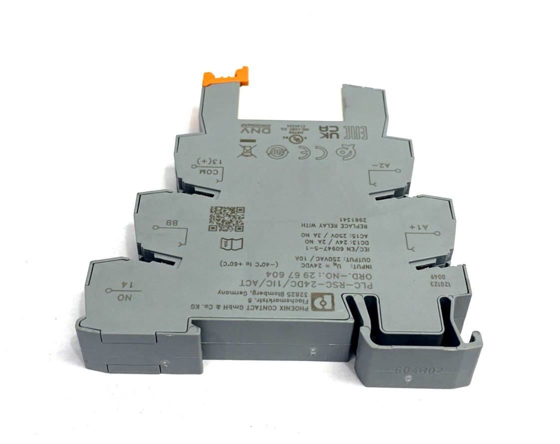 Phoenix Contact PLC-RSC-24DC/ 1IC/ACT Relay Module 2967604, 2961341 Relay - Maverick Industrial Sales