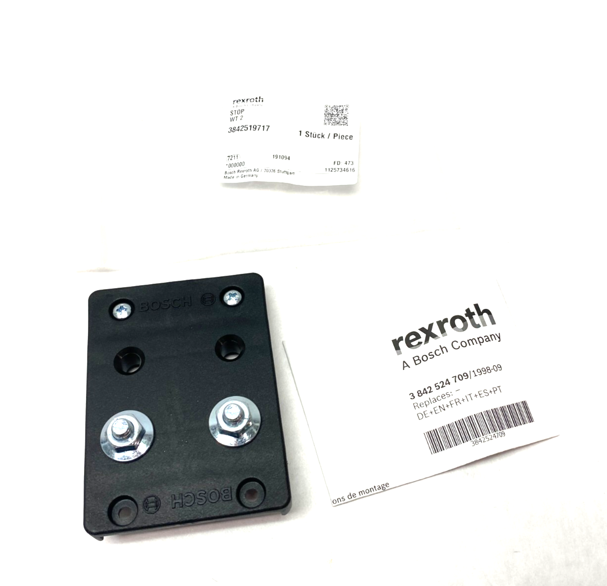 Bosch Rexroth 3842519717 Stop Module WT 2 - Maverick Industrial Sales