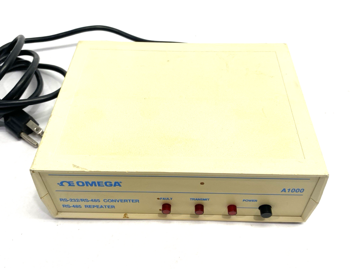A1000 | Omega RS232/RS-485 Signal Converter/Repeater for Digital Transmitters - Used - Maverick Industrial Sales