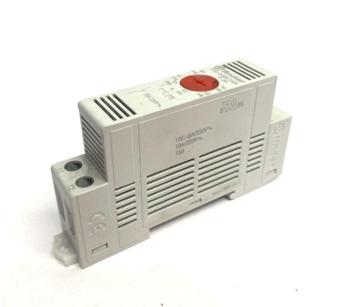 7T.81.0.000.2403 | Finder Panel Thermostat Heating Control 10A 250V - Used - Maverick Industrial Sales
