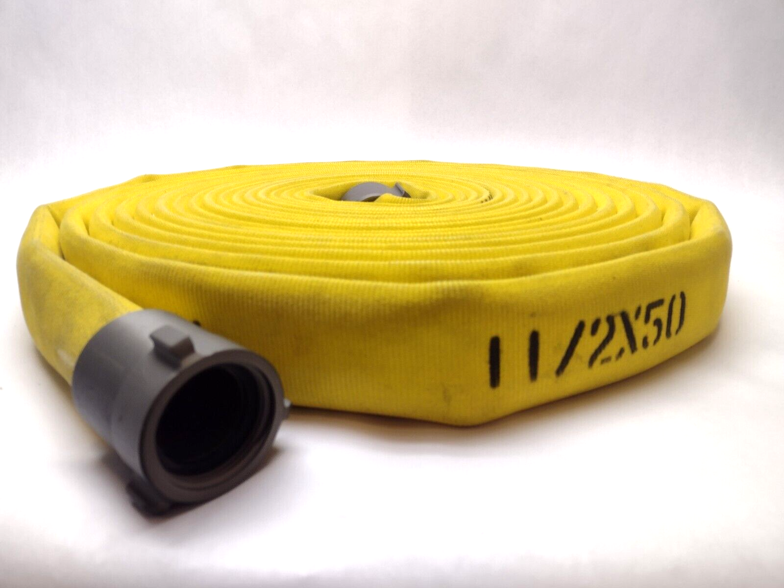 FireEquip 600 Standpipe Firehose 1-1/2 x 50, Yellow 1.5 Inch x 50 Feet - Maverick Industrial Sales