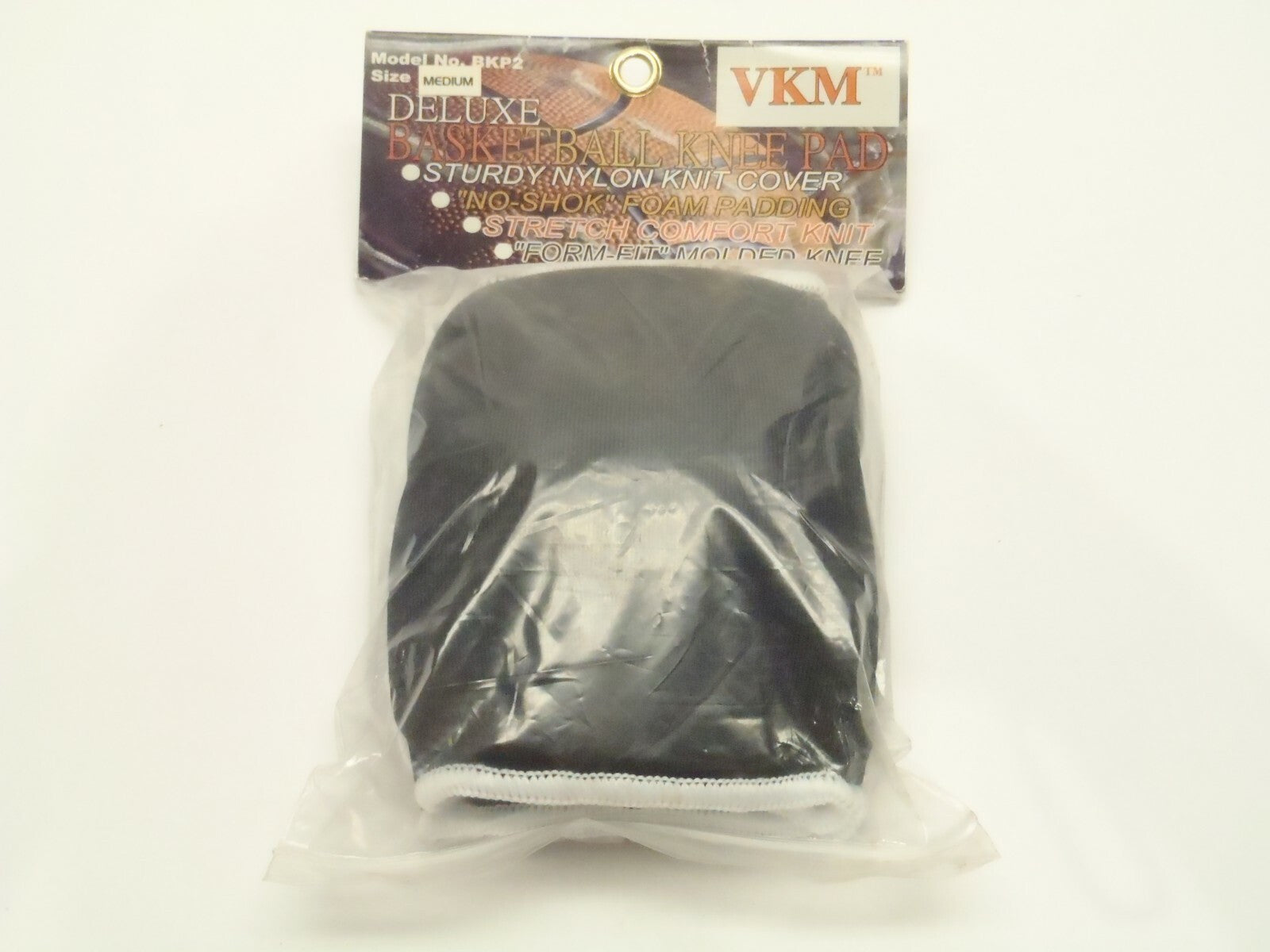 VKM BKP2 Deluxe Soccer Basketball Volleyball Football Knee Pads Black MEDIUM - New with tags - Maverick Industrial Sales