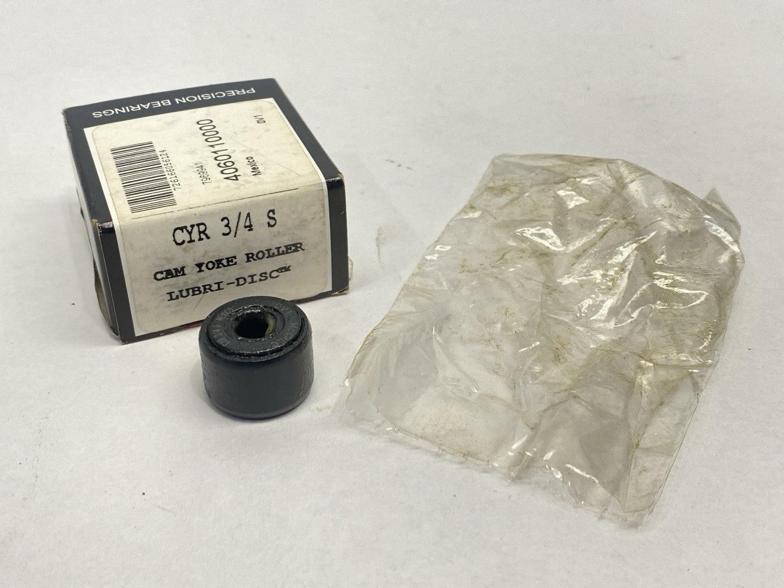 CYR 3/4 S | McGill Yoke Cam Follower 3/4" OD 1/4" Bore- New - Maverick Industrial Sales