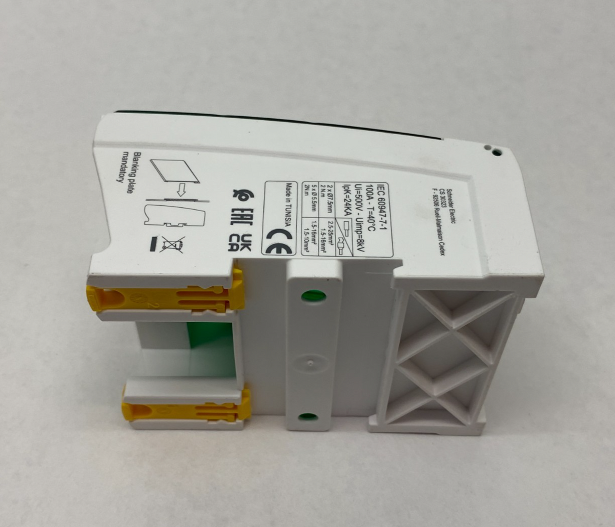 LGY410028 | Schneider Electric Linergy DS Screw Distribution Block, 4-Pole 100A - New Other - Maverick Industrial Sales