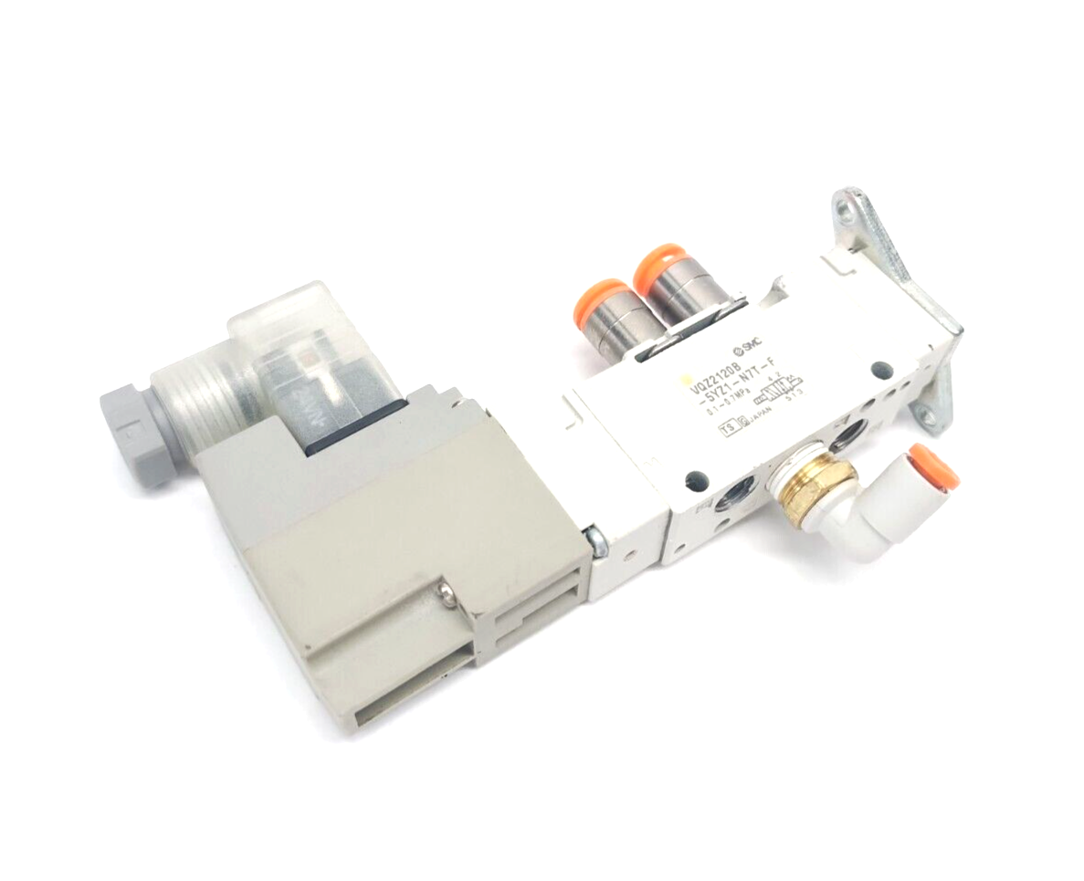 SMC VQZ2120B-5YZ1-N7T-F Solenoid Valve 4/5-Port 24VDC - Used - Maverick Industrial Sales