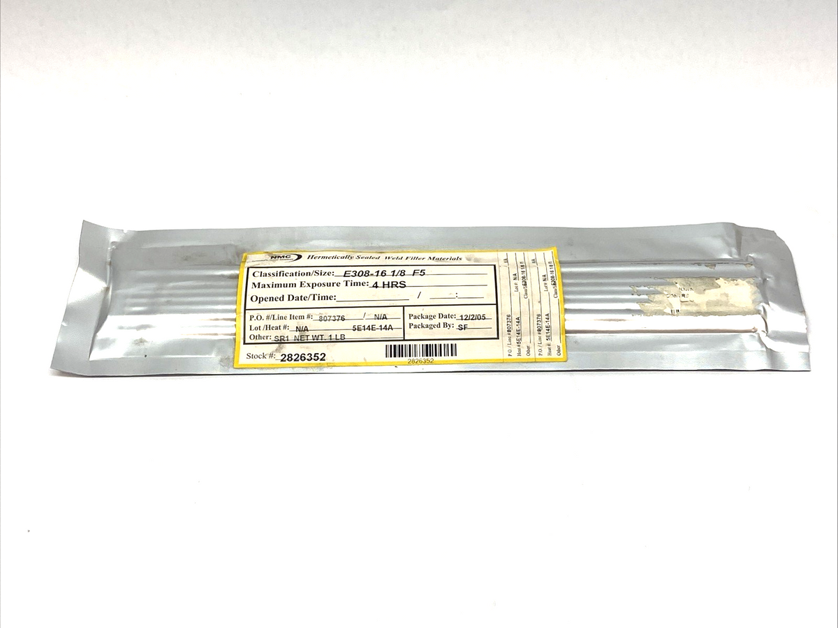 ER308-16 1/8 F5 Welding Rods 14" Long LOT OF 15 - Maverick Industrial Sales