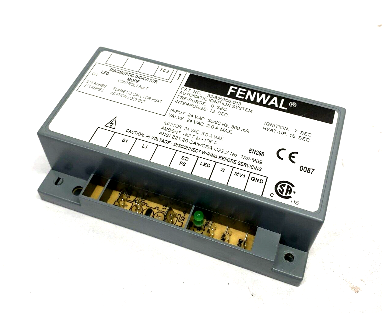 Fenwal 35-655306-013 Ignition Control System - Used - Maverick Industrial Sales