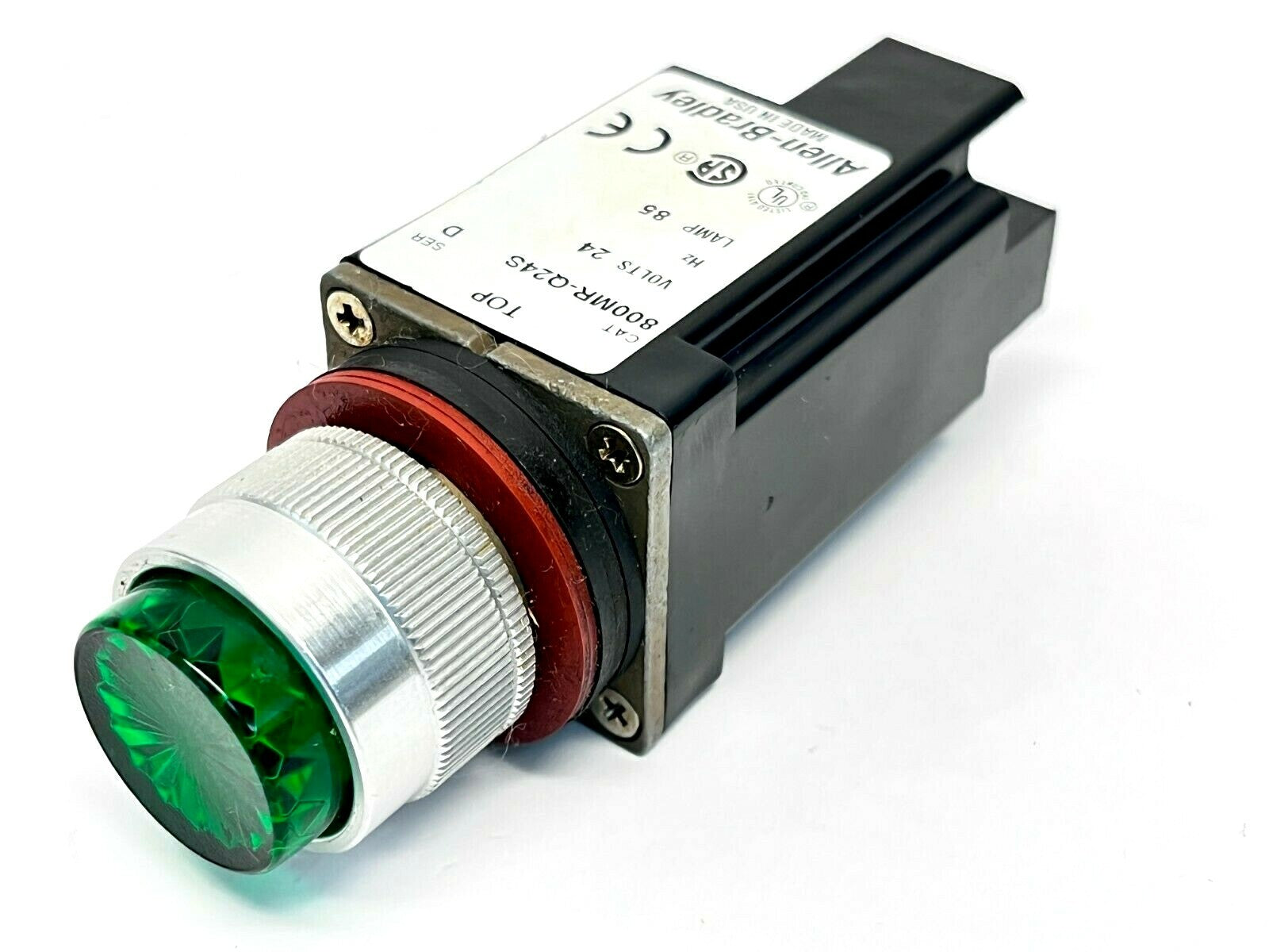 800MR-Q24S | Allen Bradley Ser D Green Pilot Light 24 V - New Other - Maverick Industrial Sales