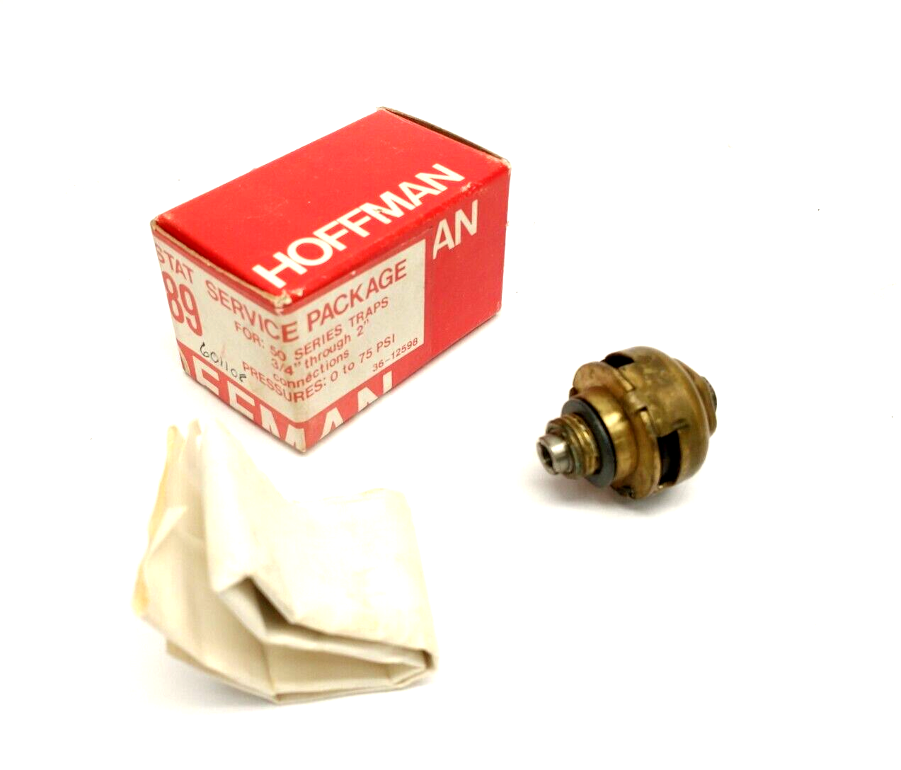 Hoffman A2589 Thermostat Service Package For 50 Ser. Traps 3/4" Through 2" - New – Open box - Maverick Industrial Sales
