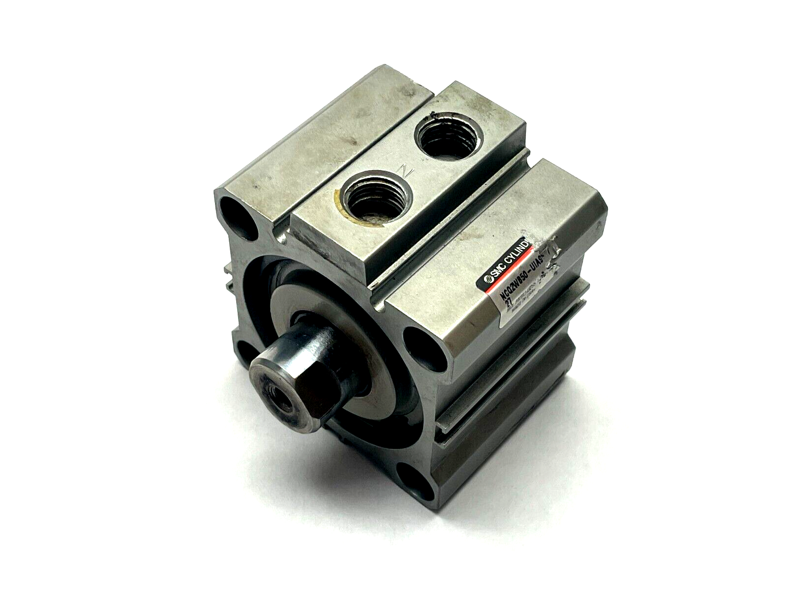 SMC NCQ2WB50-UIA9 Double Rod Compact Cylinder - Used - Maverick Industrial Sales