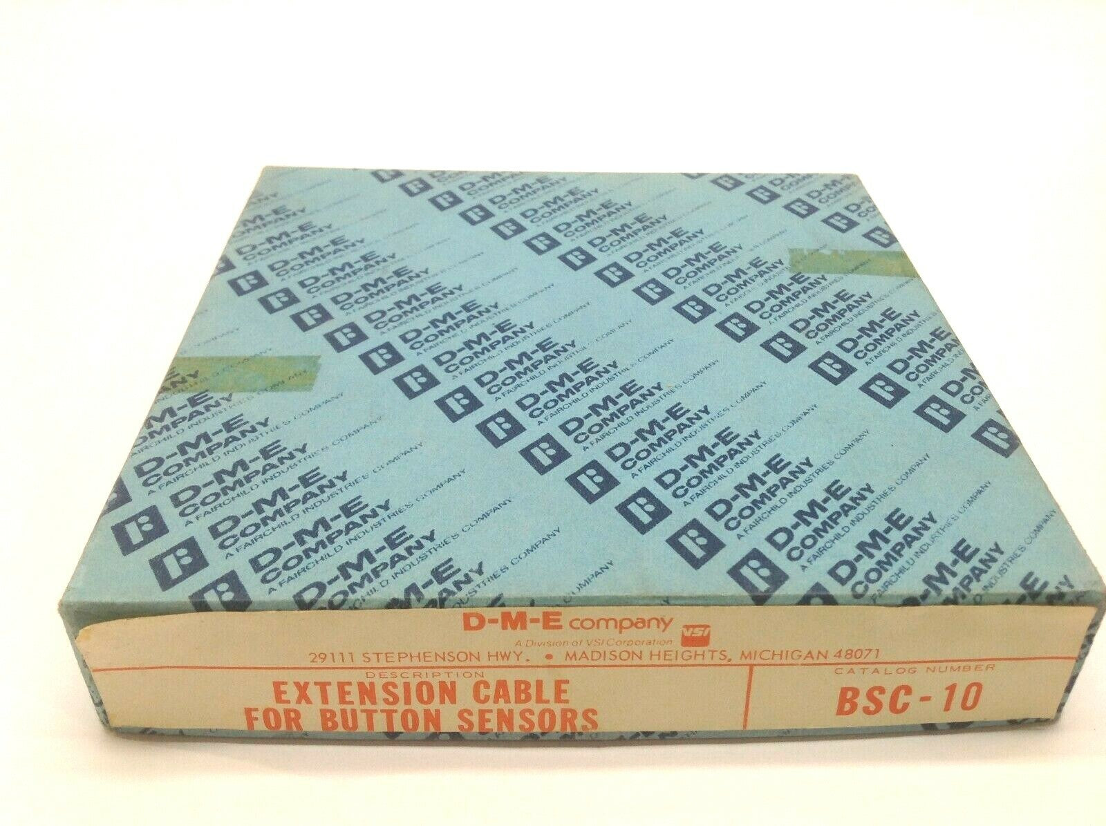 D-M-E Company BSC-10 Extension Cable for Button Sensors DME - Used - Maverick Industrial Sales