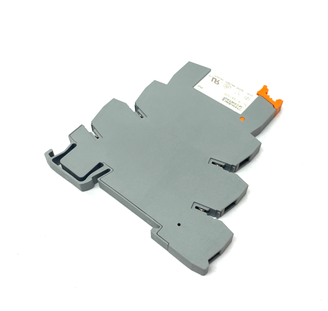 Phoenix Contact PLC-BSC-24DC/21 Plug-In Relay Base 2966016 w/ 2961105 Relay - Maverick Industrial Sales