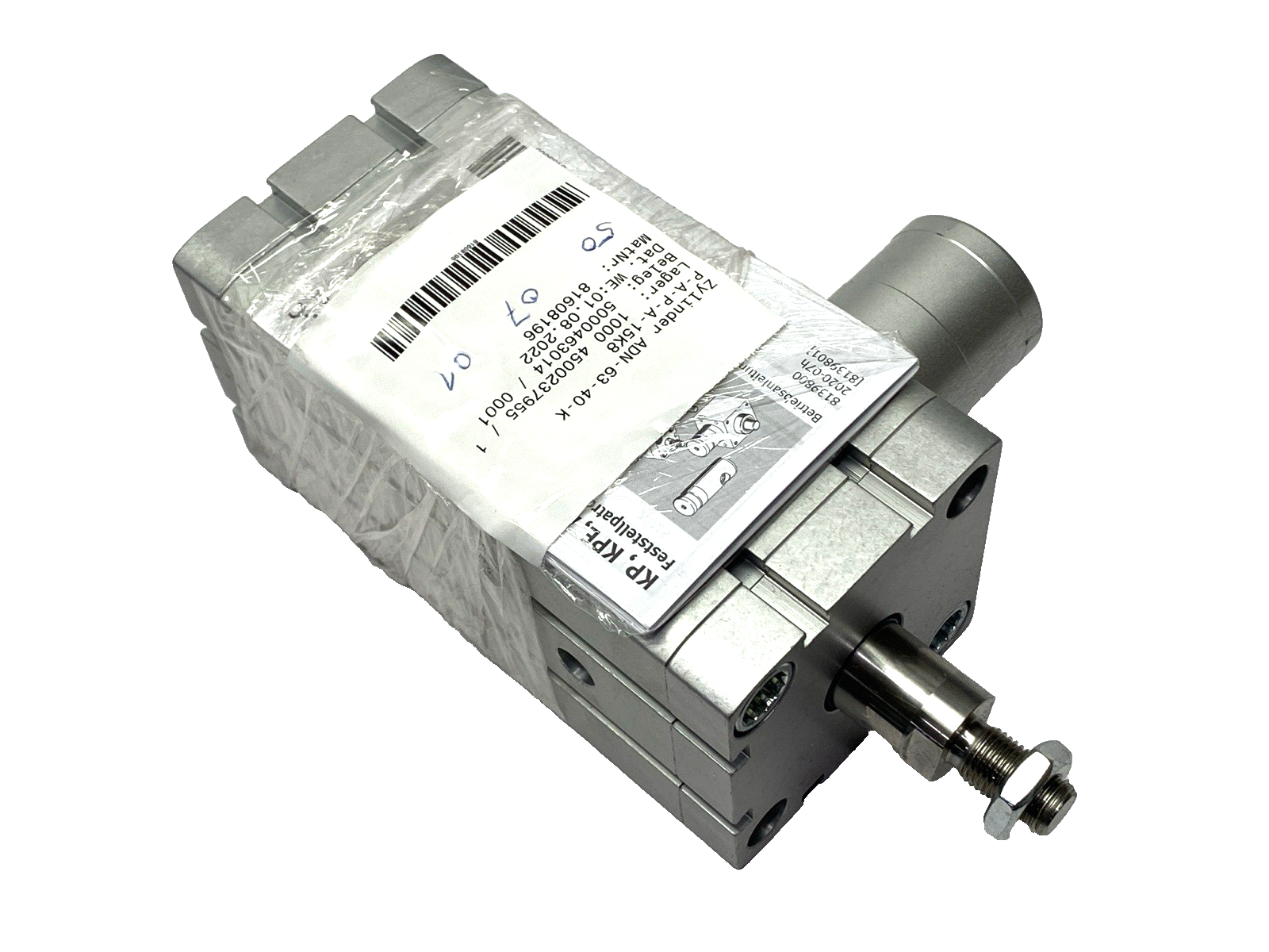 Festo ADN-63-40-KP-A-P-A-15K8 Compact Pneumatic Cylinder 548211 40mm Stroke - Maverick Industrial Sales