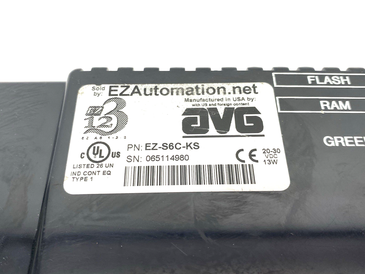 EZ-S6C-KS | avg Automation Direct EZTouch 6” STN Slim Bezel Color Panel, Koyo Only - Used - Maverick Industrial Sales