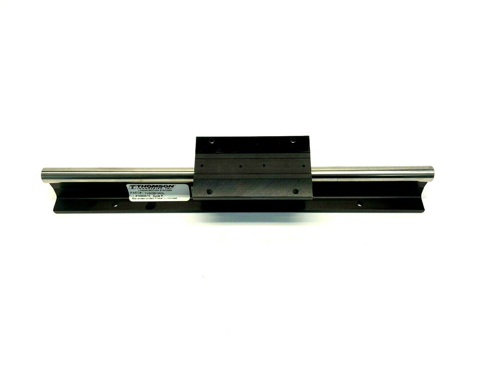 1VA08HA0L | Thomson Linear Guide, Round Shaft, 1 Twin Pillow Block - New - Maverick Industrial Sales