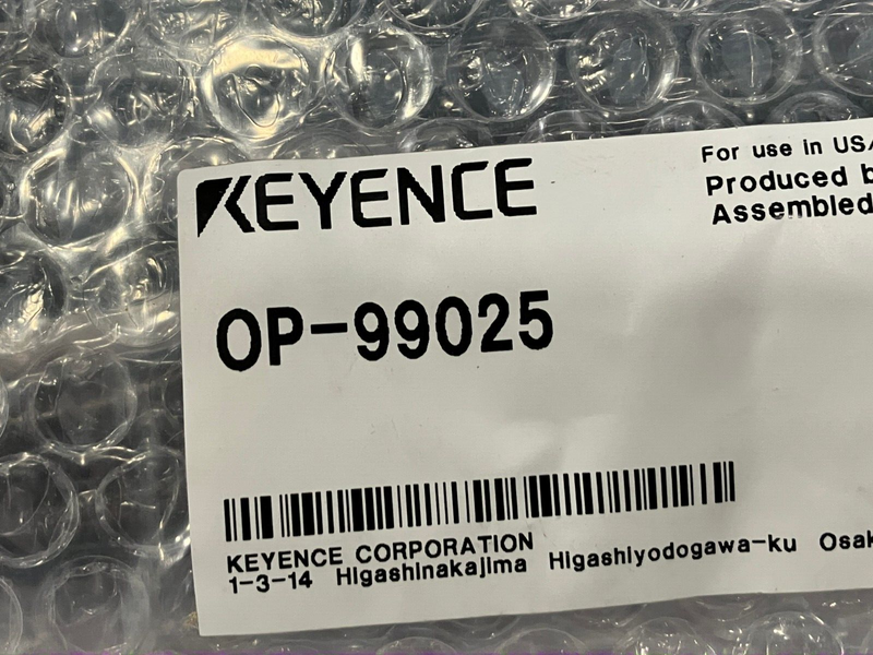 Keyence OP-99025 Power Cable Black 2m - Maverick Industrial Sales